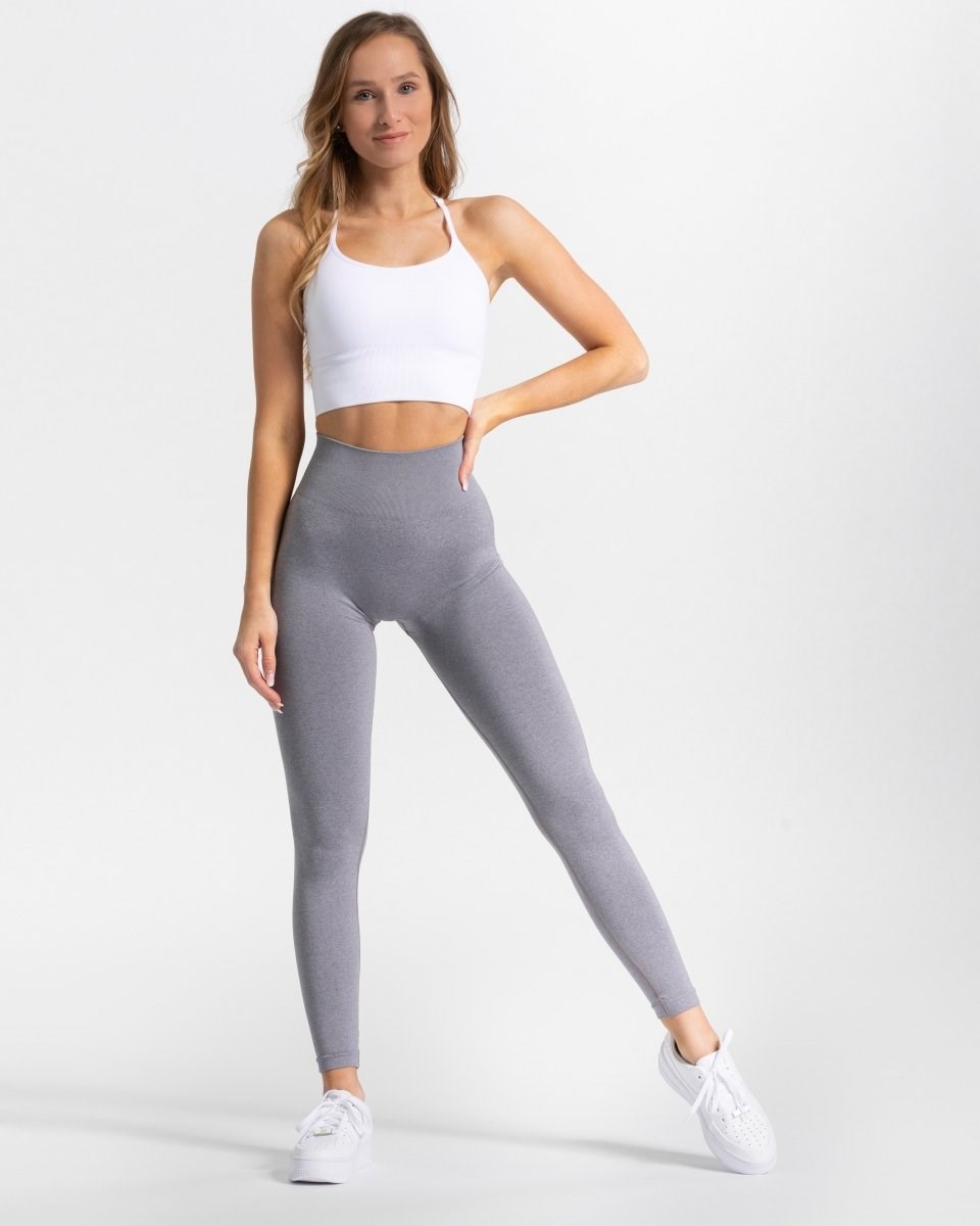 TEVEO Classy Leggings Gray | BDEY-97423