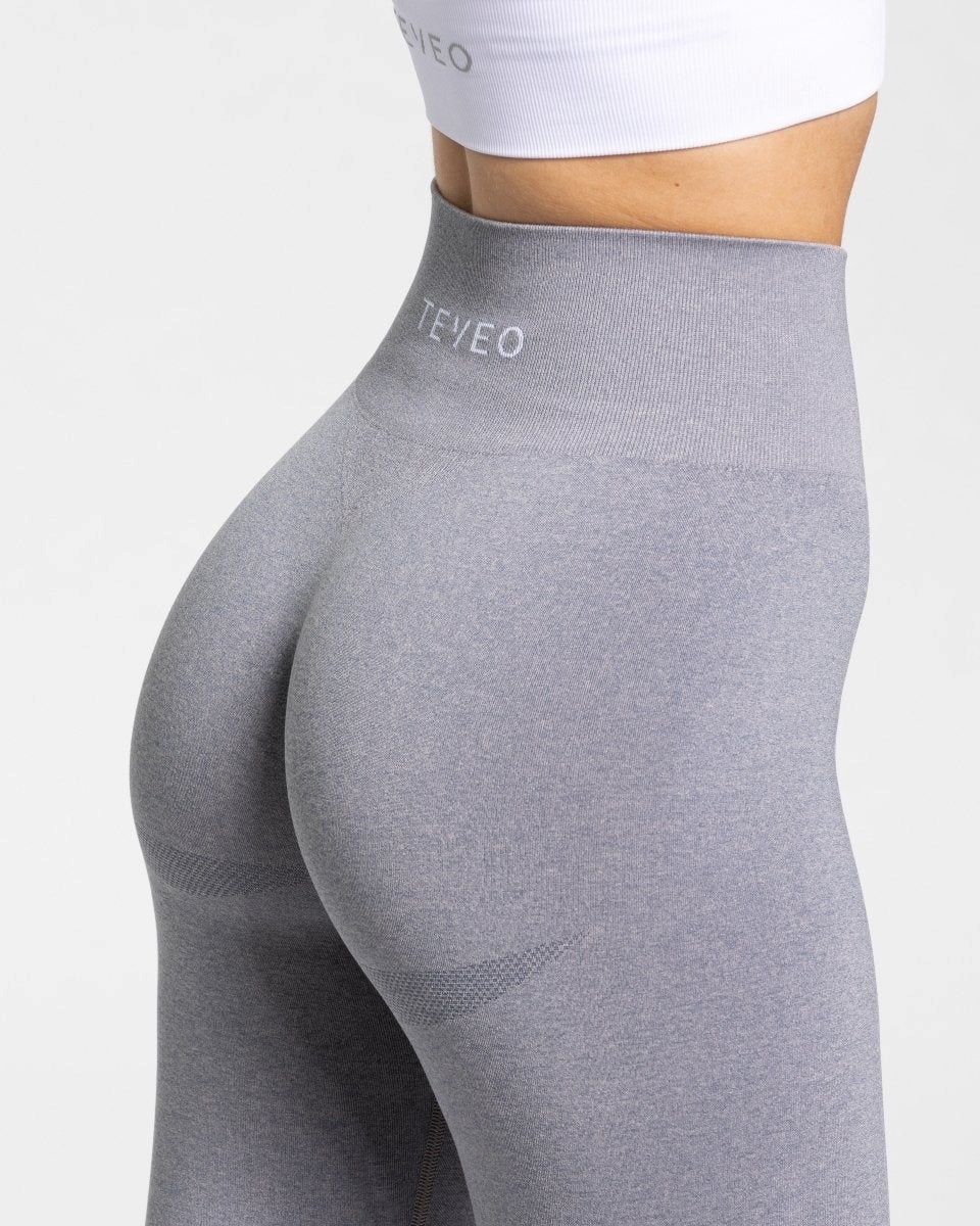 TEVEO Classy Leggings Gray | BDEY-97423