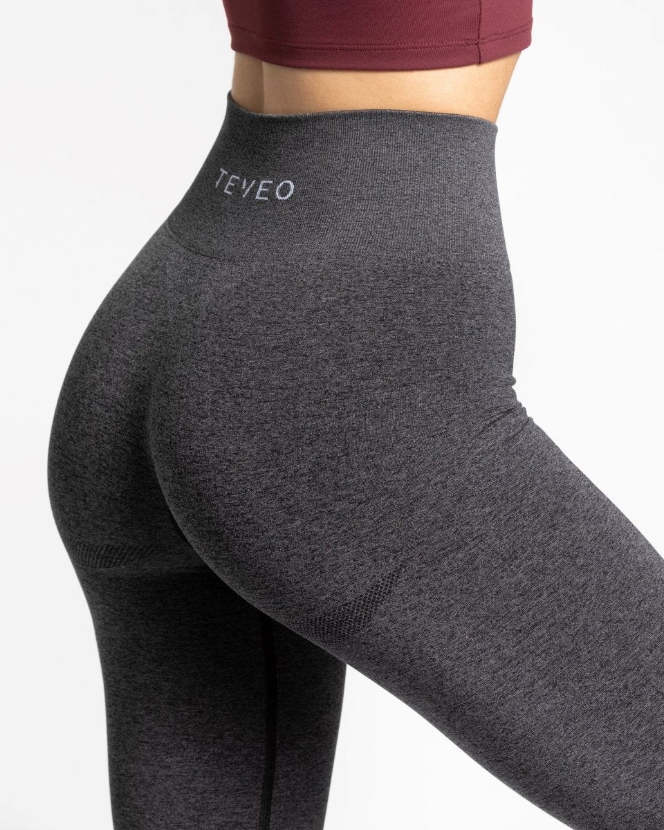 TEVEO Classy Leggings Tmavě Šedé | OEAI-36075