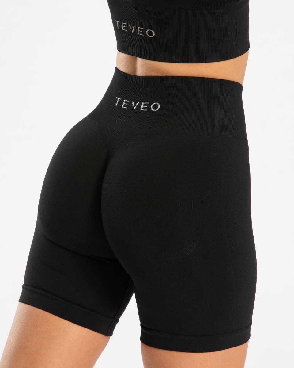 TEVEO Classy Shorts Černé | UAOY-75064
