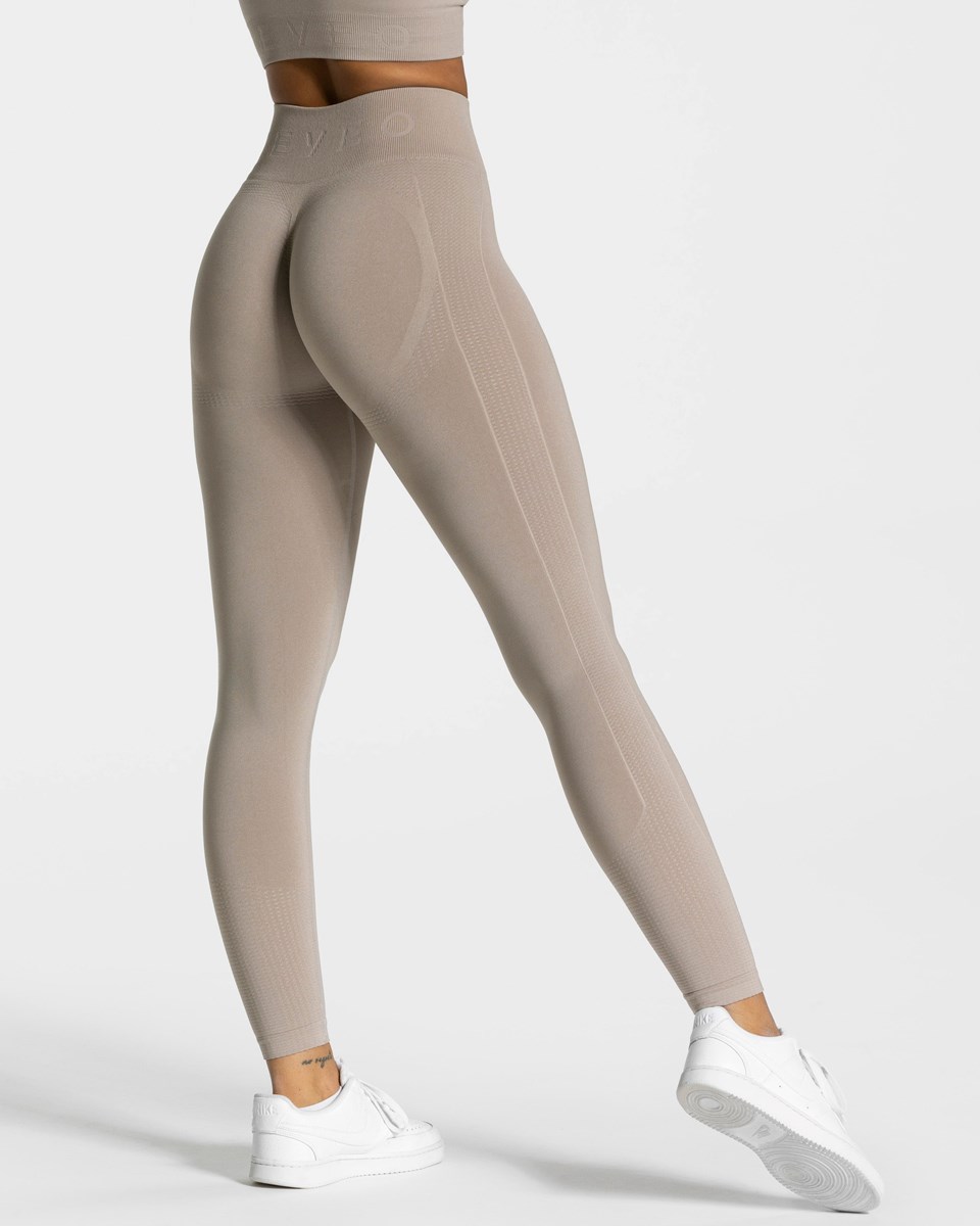 TEVEO Focus Scrunch Leggings Dust | BEXQ-78341