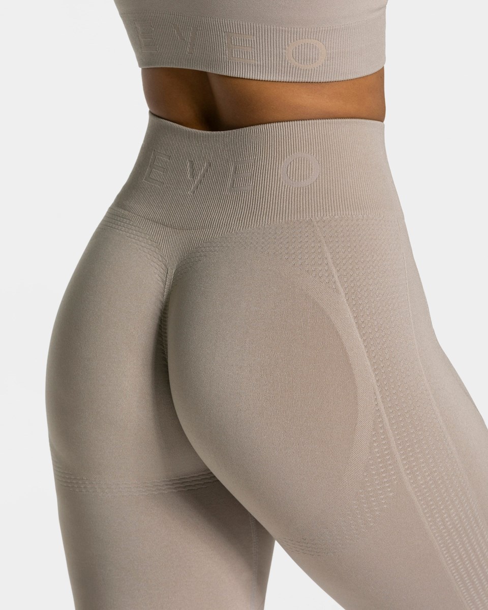 TEVEO Focus Scrunch Leggings Dust | BEXQ-78341