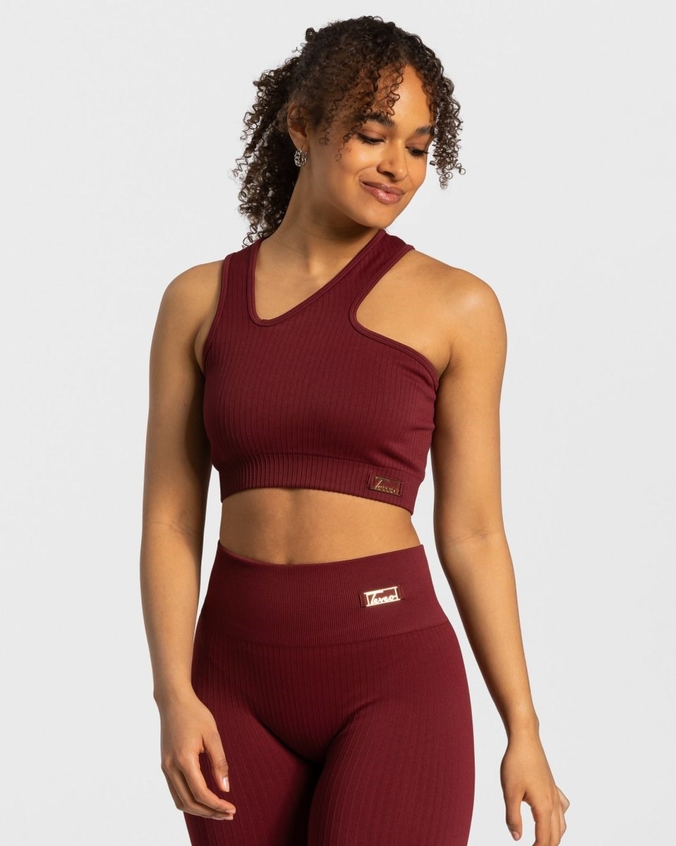TEVEO Golden Asymmetric Top Bordeaux | AESD-12057