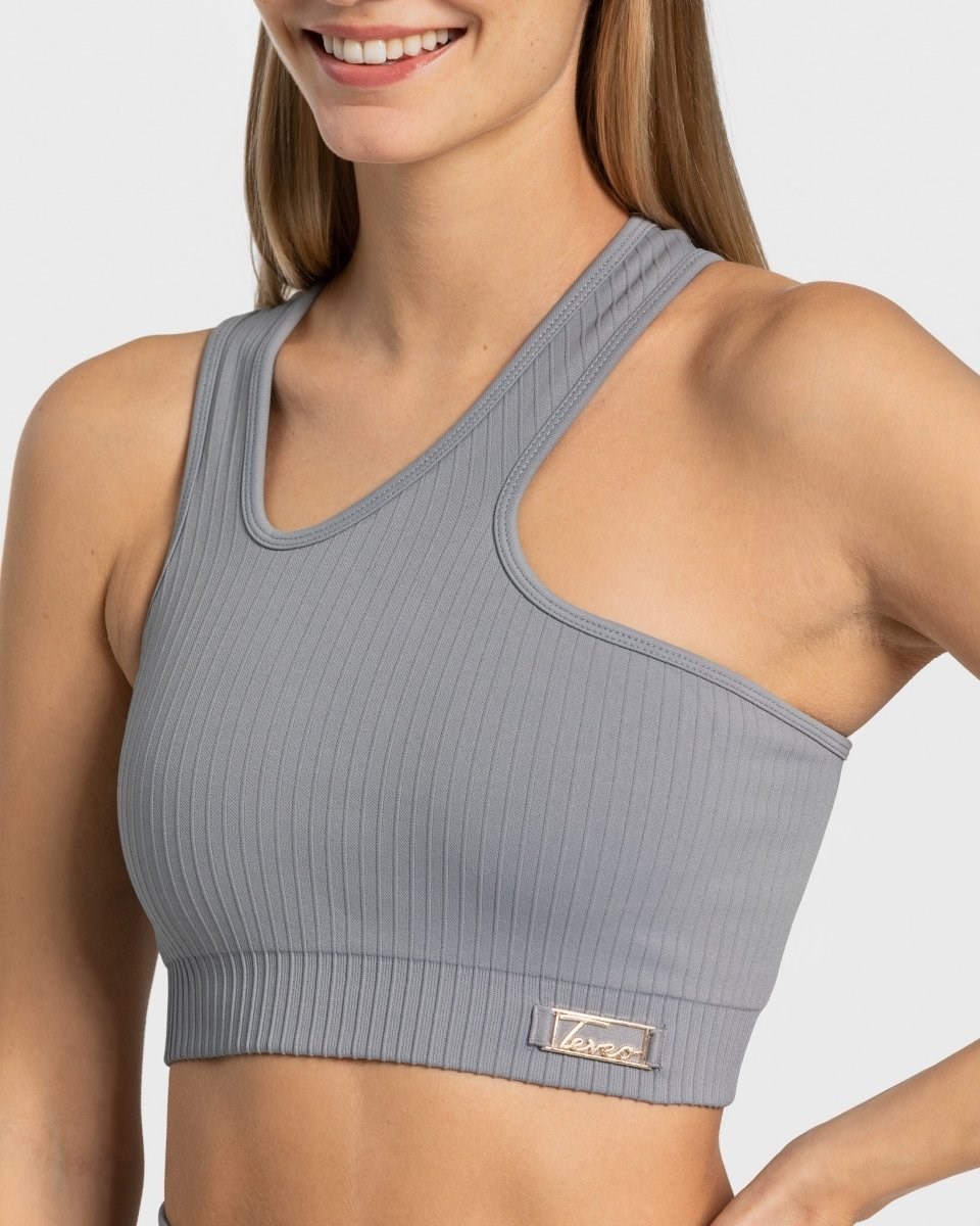 TEVEO Golden Asymmetric Top Gray | ERQK-58094