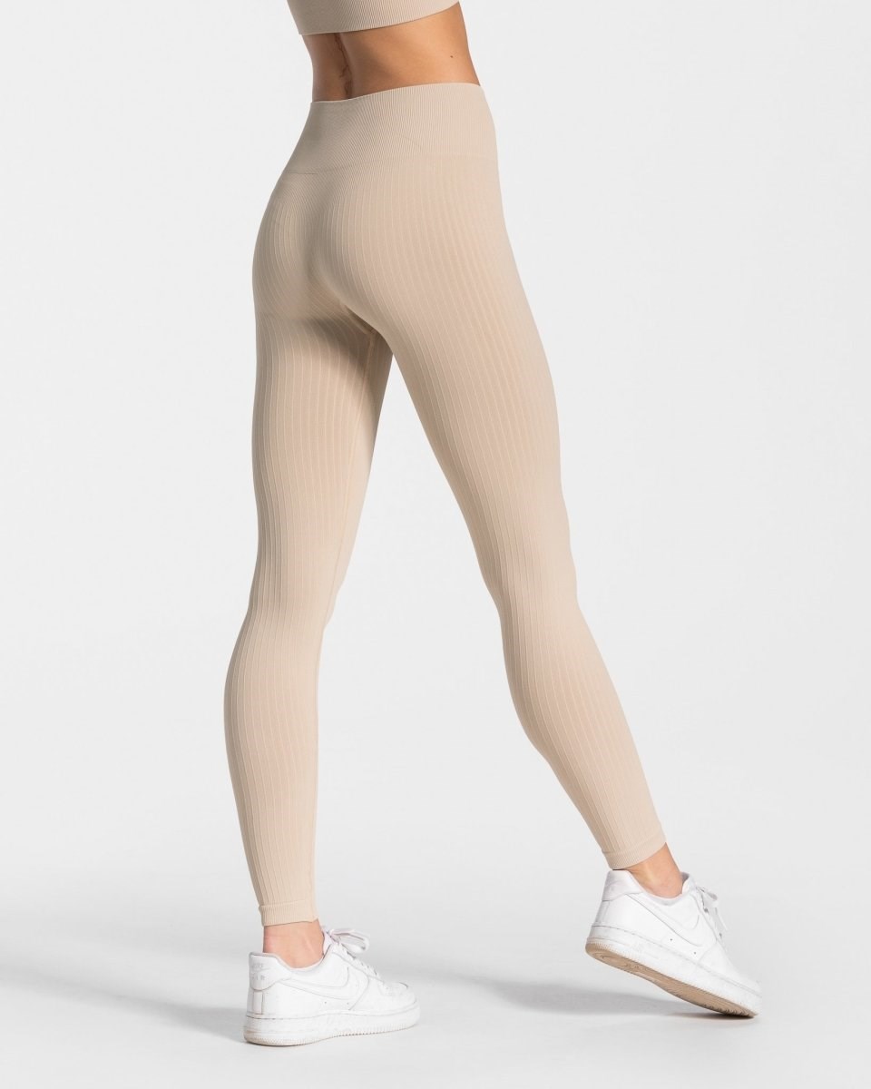 TEVEO Golden Leggings Béžový | VBSA-42867