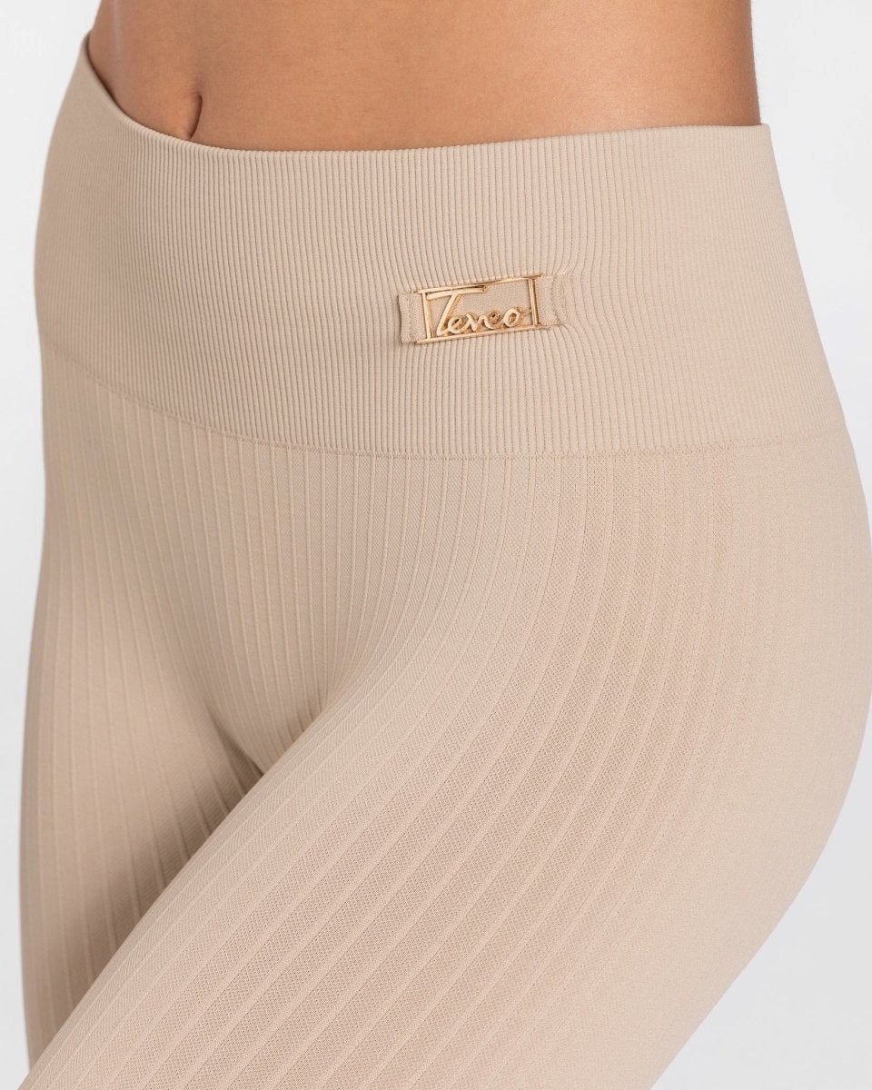 TEVEO Golden Leggings Béžový | VBSA-42867