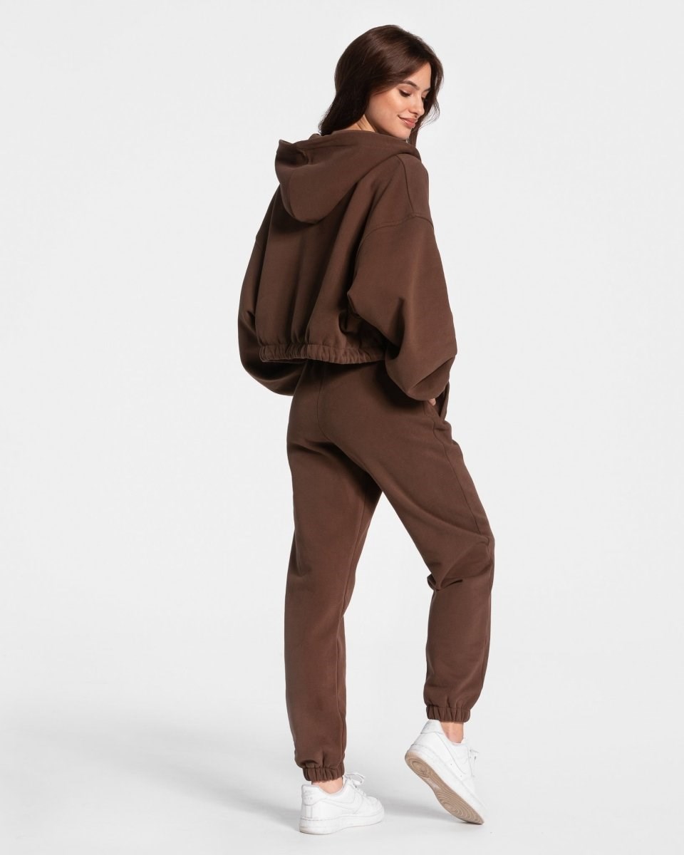 TEVEO Iconic Oversized Jogger Braun | BKQL-25613