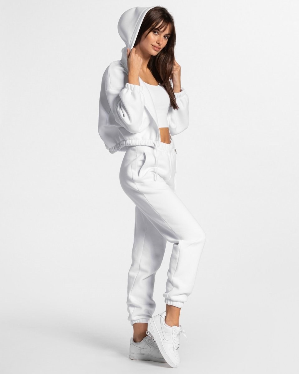 TEVEO Iconic Oversized Jogger Bílé | CPKT-42673