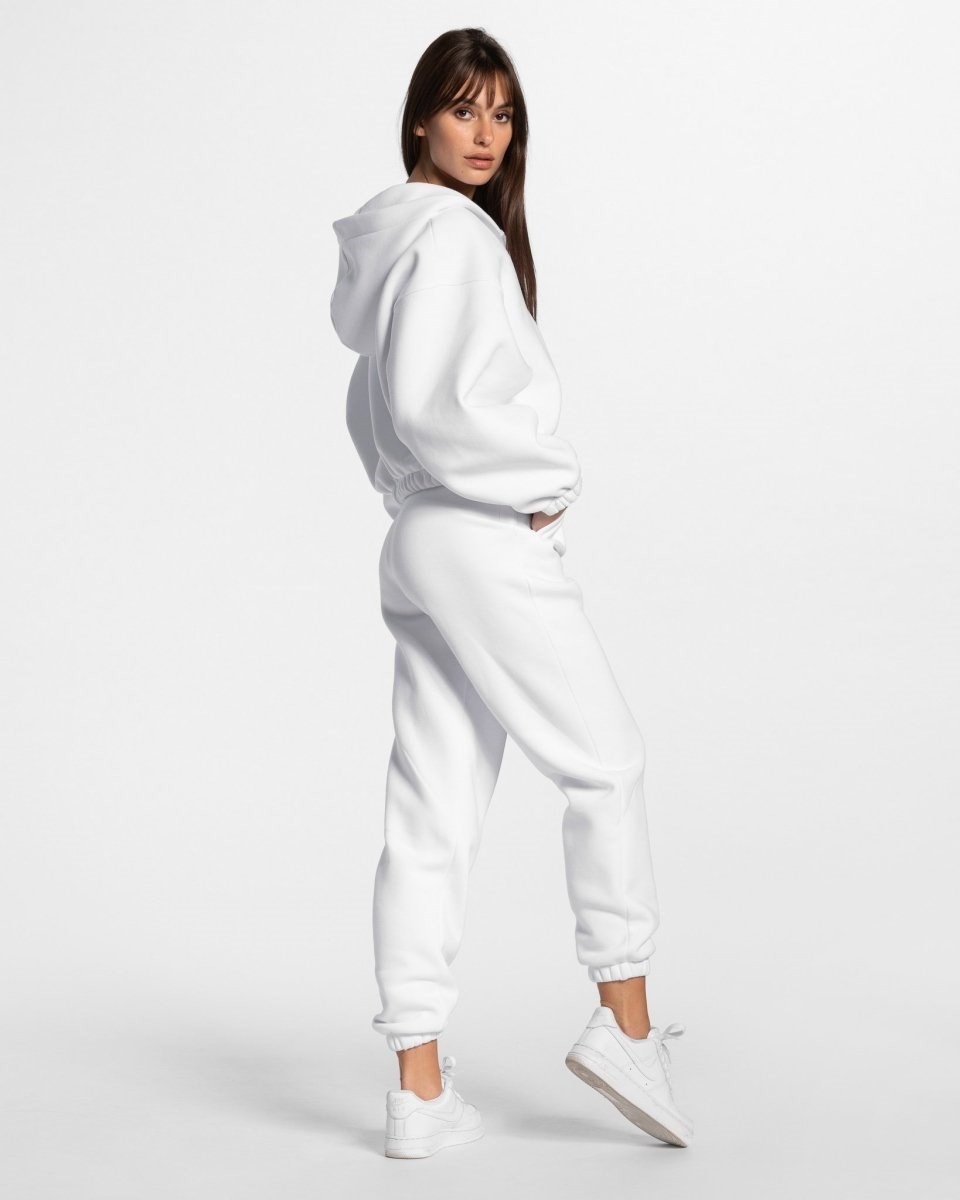 TEVEO Iconic Oversized Jogger Bílé | CPKT-42673