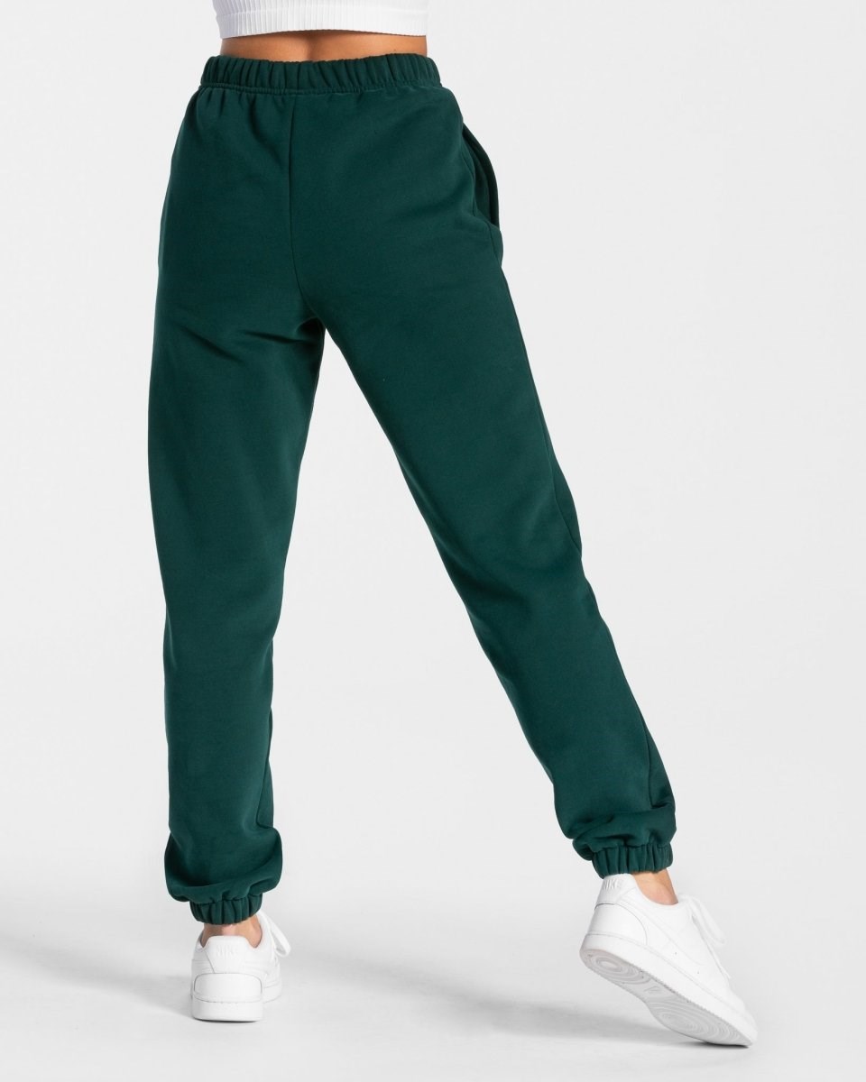 TEVEO Iconic Oversized Jogger Tmavě Zelene | KBNV-85462