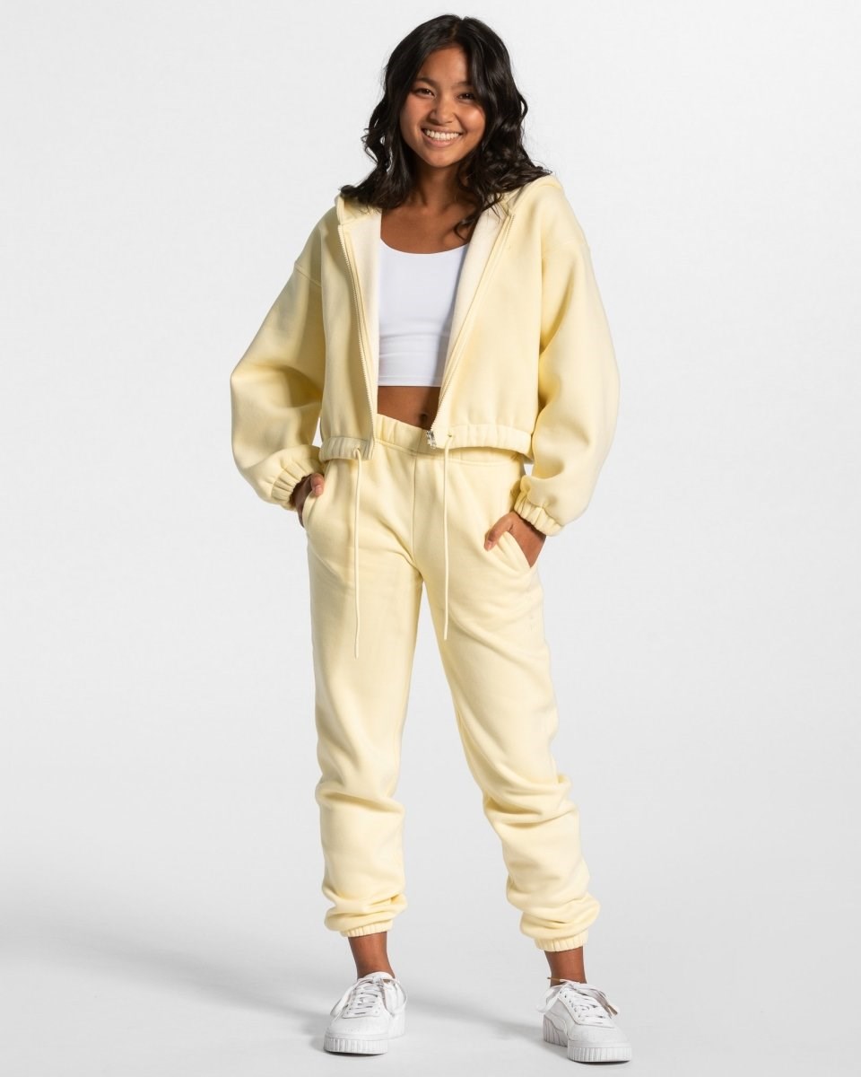 TEVEO Iconic Oversized Jogger Žluté | DSRN-60593