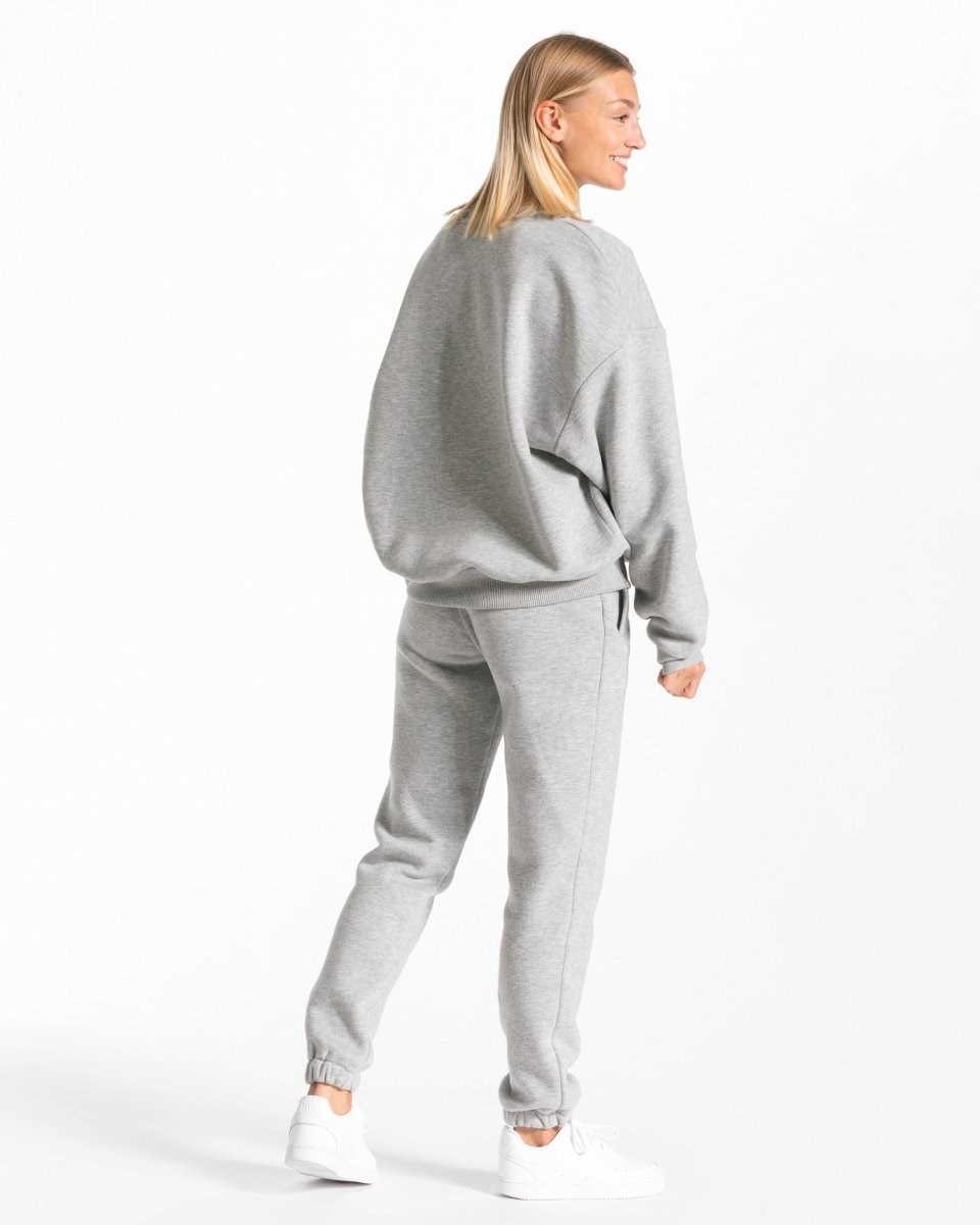TEVEO Iconic Oversized Svetrové Gray | UIJF-27951