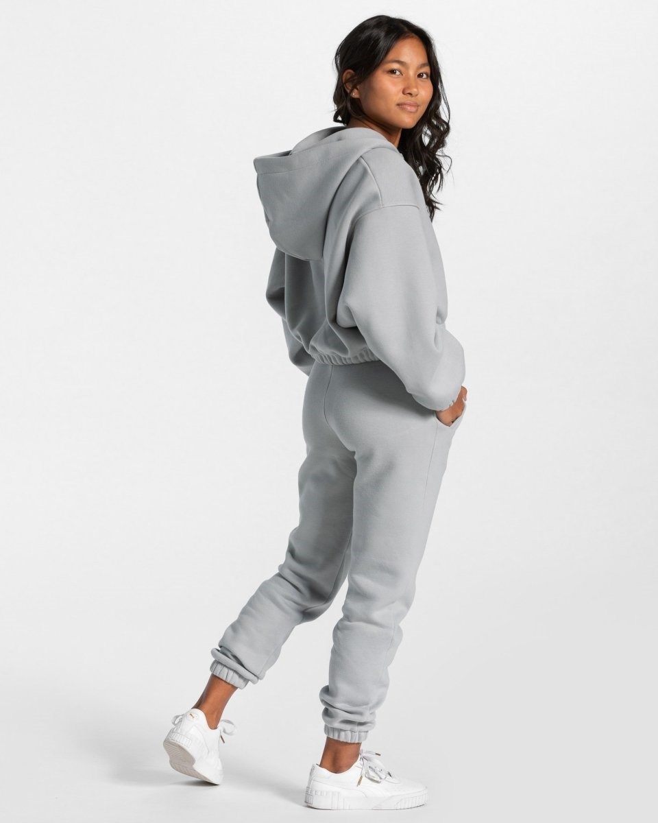 TEVEO Iconic Oversized Zip Hoodie Blankyt | HTEY-97248
