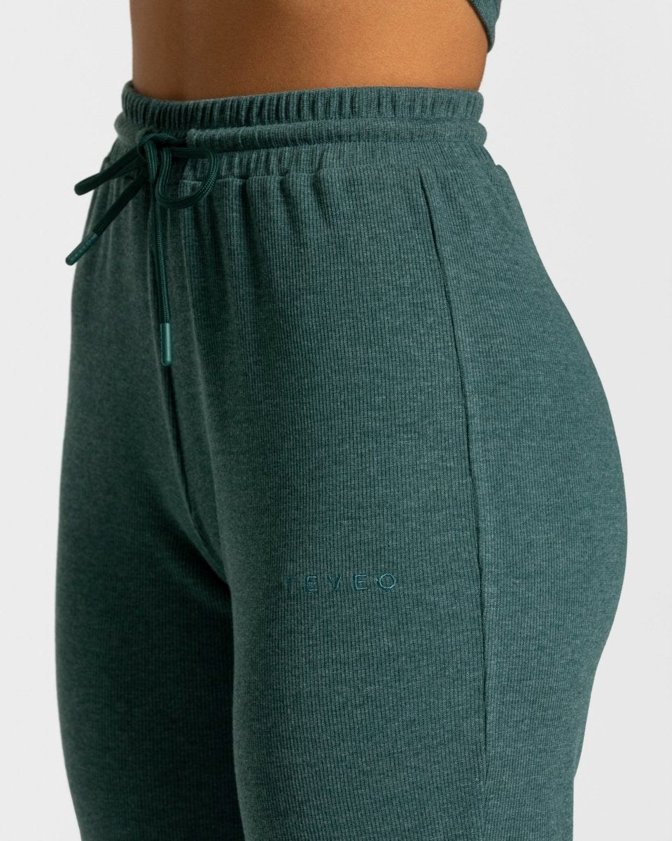 TEVEO Lounge Pants Tmavě Zelene | ANMW-97801