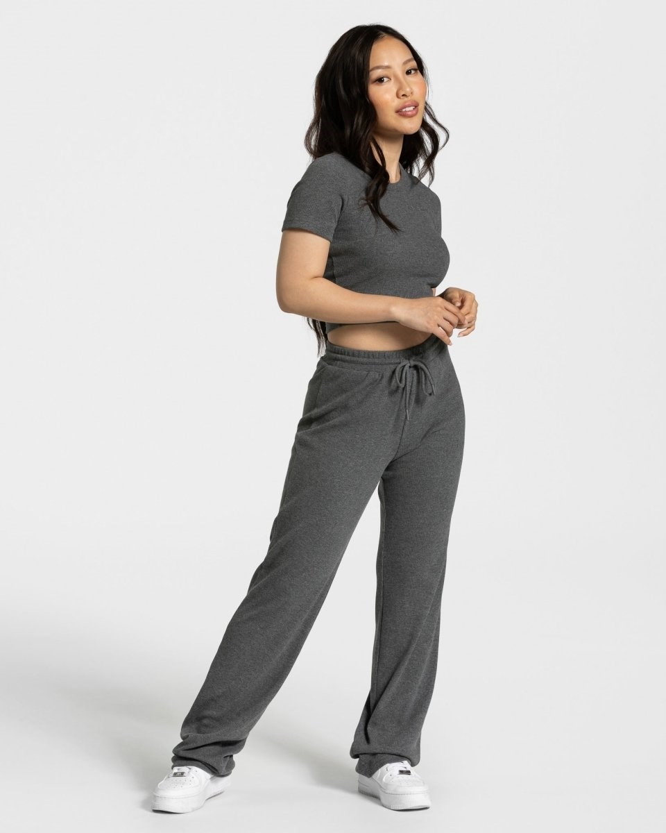 TEVEO Lounge Pants Tmavě Šedé | NGOS-37518
