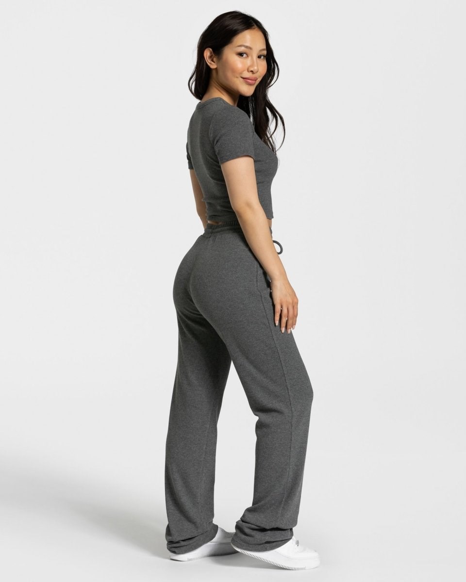 TEVEO Lounge Pants Tmavě Šedé | NGOS-37518