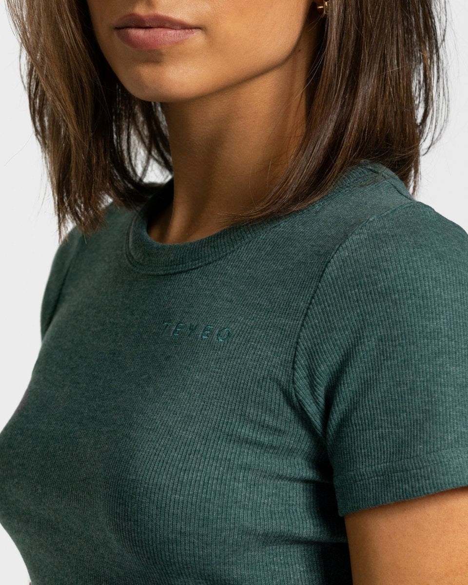 TEVEO Lounge T-Shirt Tmavě Zelene | SOZR-96413