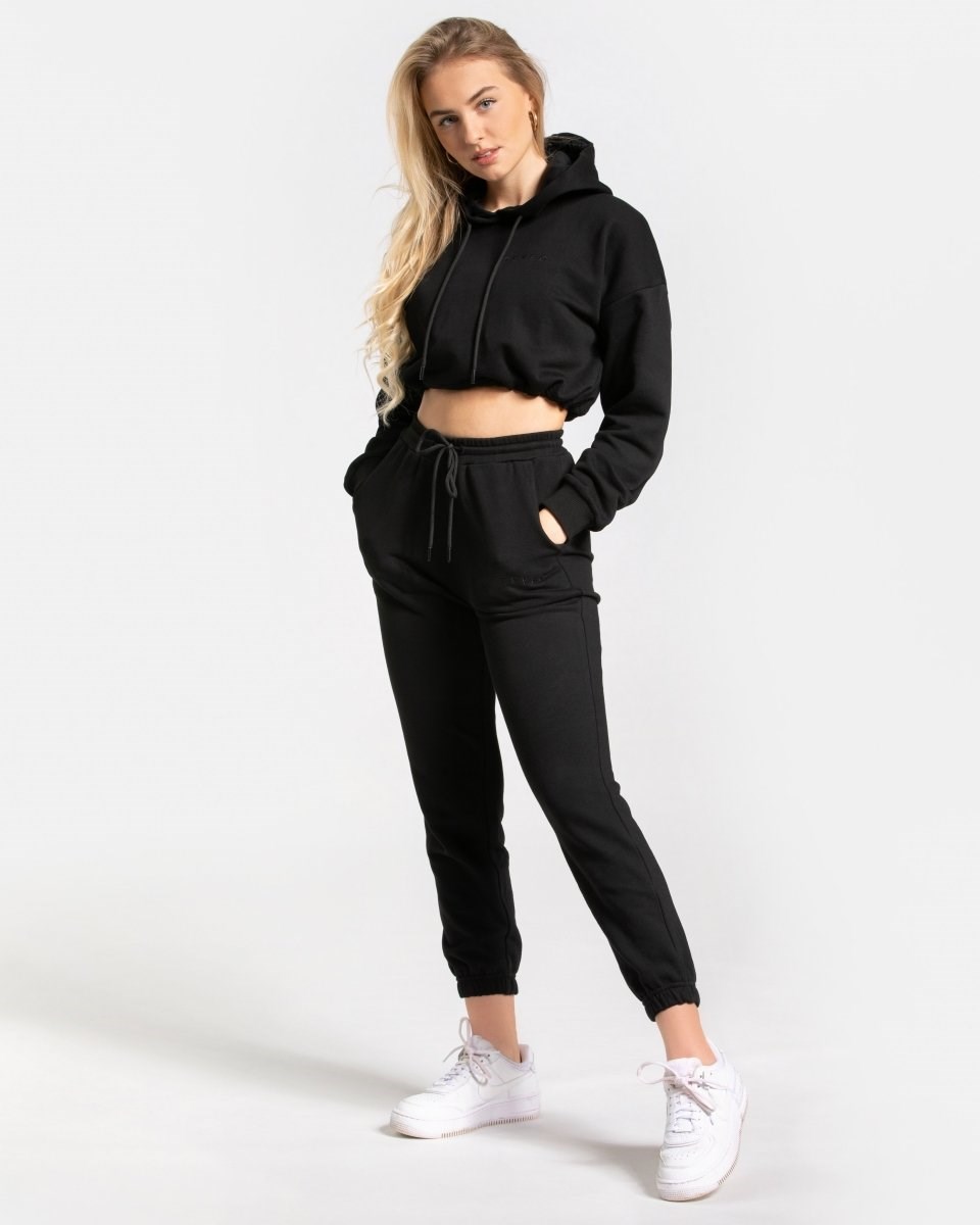 TEVEO Oversized Jogger Černé | ZMTF-98021