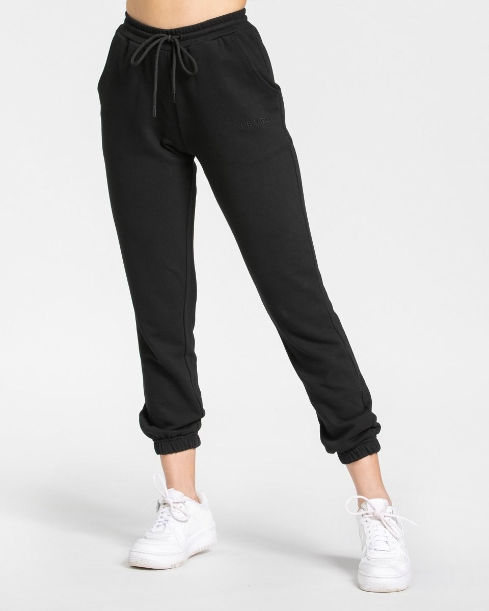 TEVEO Oversized Jogger Černé | ZMTF-98021