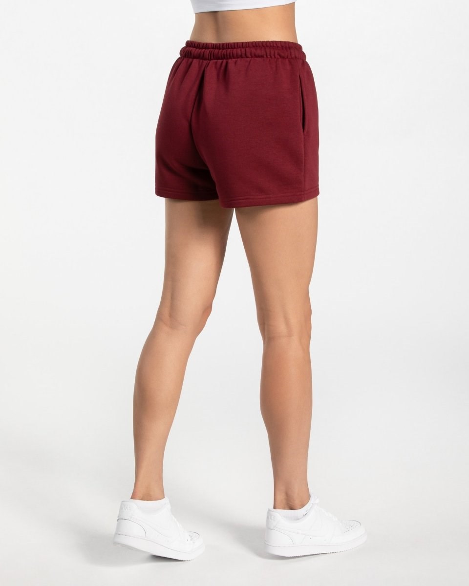 TEVEO Oversized Shorts Červené | SVPY-93614