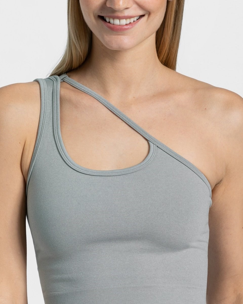 TEVEO Sassy One Shoulder Top Blankyt | GDCU-12469