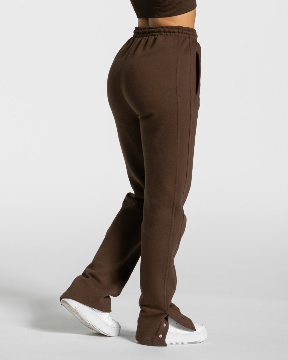 TEVEO Sassy Slit Jogger Braun | XKVO-43801