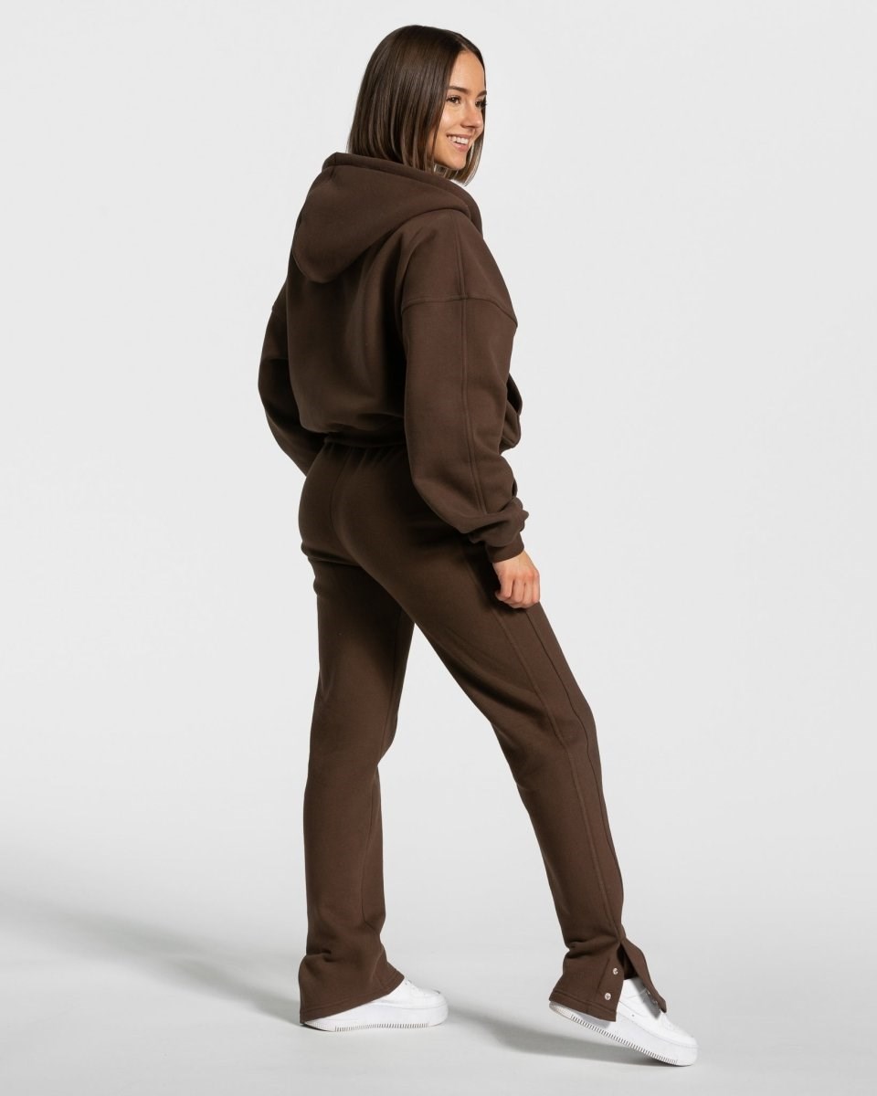 TEVEO Sassy Slit Jogger Braun | XKVO-43801