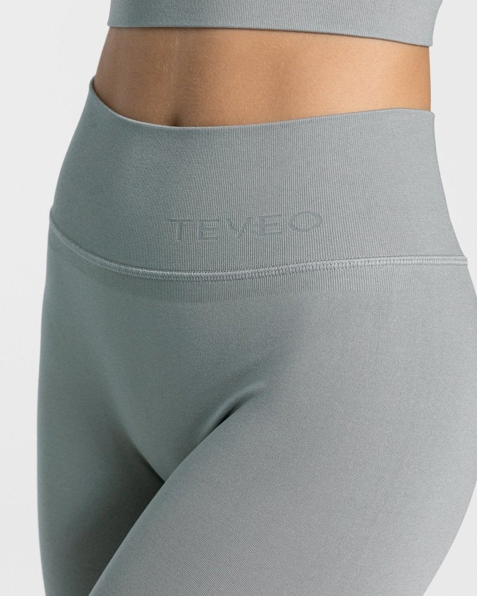 TEVEO Sassy Slit Leggings Blankyt | OBQR-84192