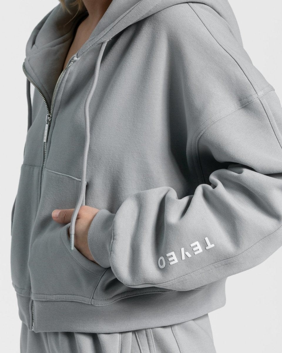 TEVEO Sassy Zip Hoodie Blankyt | RQXM-48137