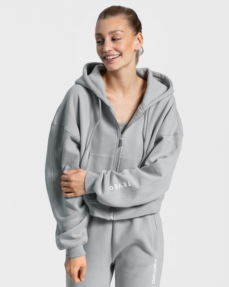 TEVEO Sassy Zip Hoodie Blankyt | RQXM-48137