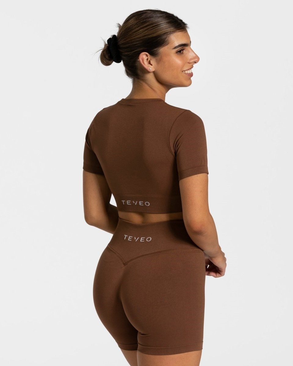 TEVEO Sensation Crop Top Karamell | QNHM-51493