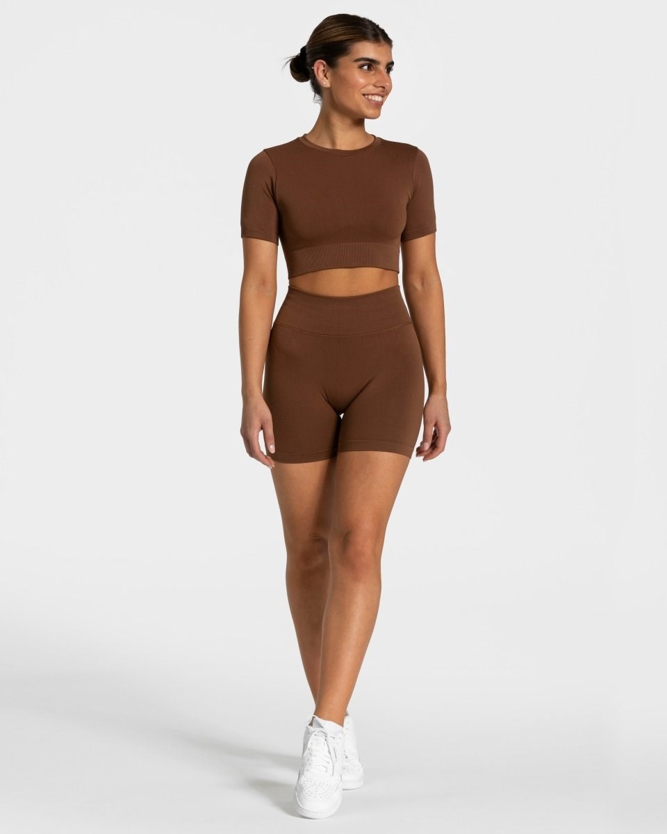 TEVEO Sensation Crop Top Karamell | QNHM-51493