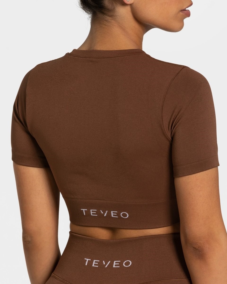 TEVEO Sensation Crop Top Karamell | QNHM-51493
