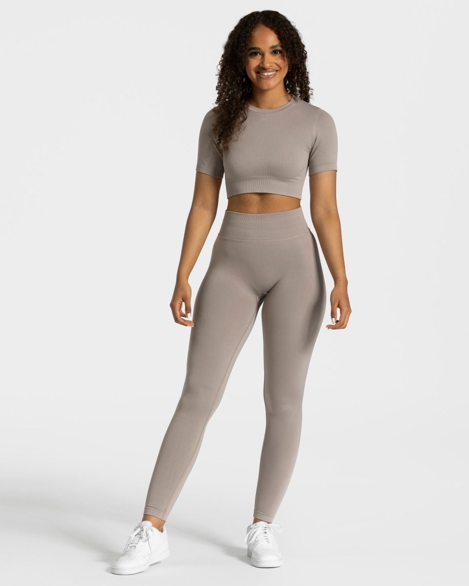 TEVEO Sensation Crop Top Stone | XKZC-18643