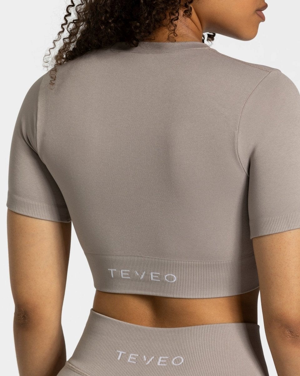 TEVEO Sensation Crop Top Stone | XKZC-18643
