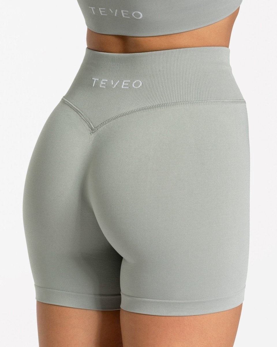 TEVEO Sensation Mini Shorts Gray | RDUC-87256