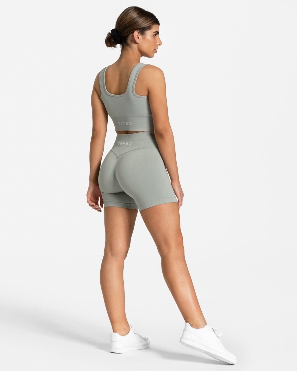 TEVEO Sensation Mini Shorts Gray | RDUC-87256