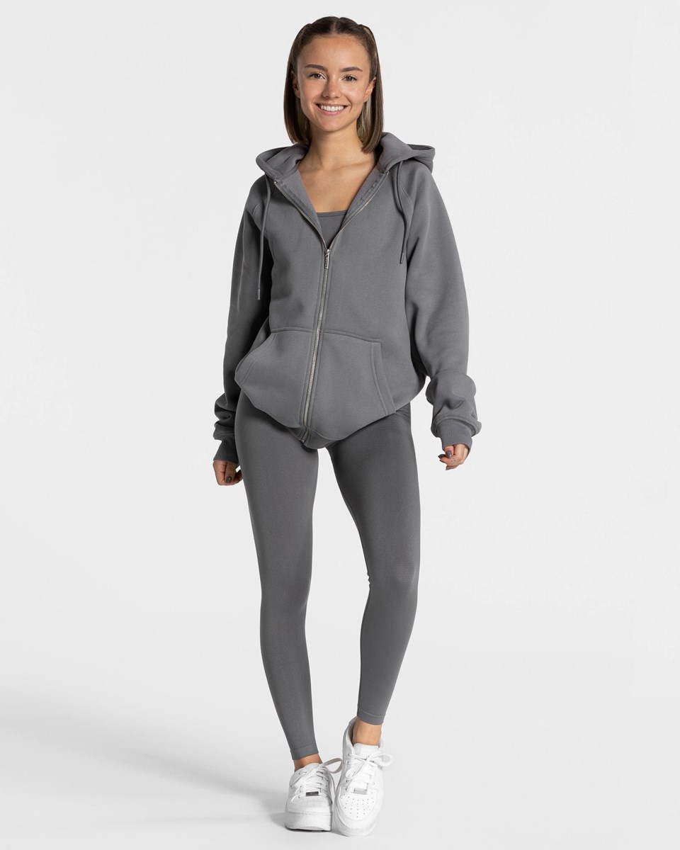 TEVEO Statement Oversized Jackets Graphit | YWRJ-10482