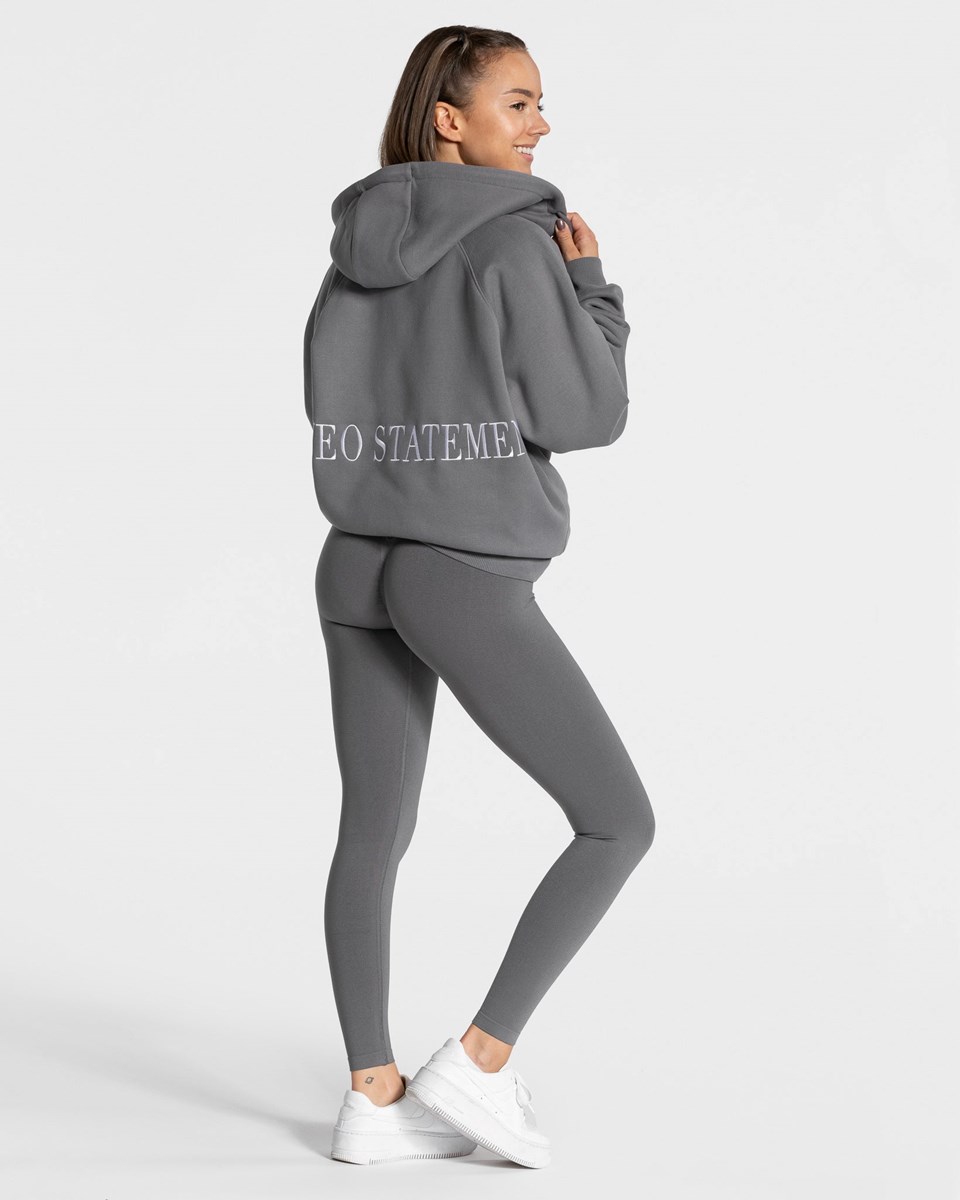TEVEO Statement Oversized Jackets Graphit | YWRJ-10482
