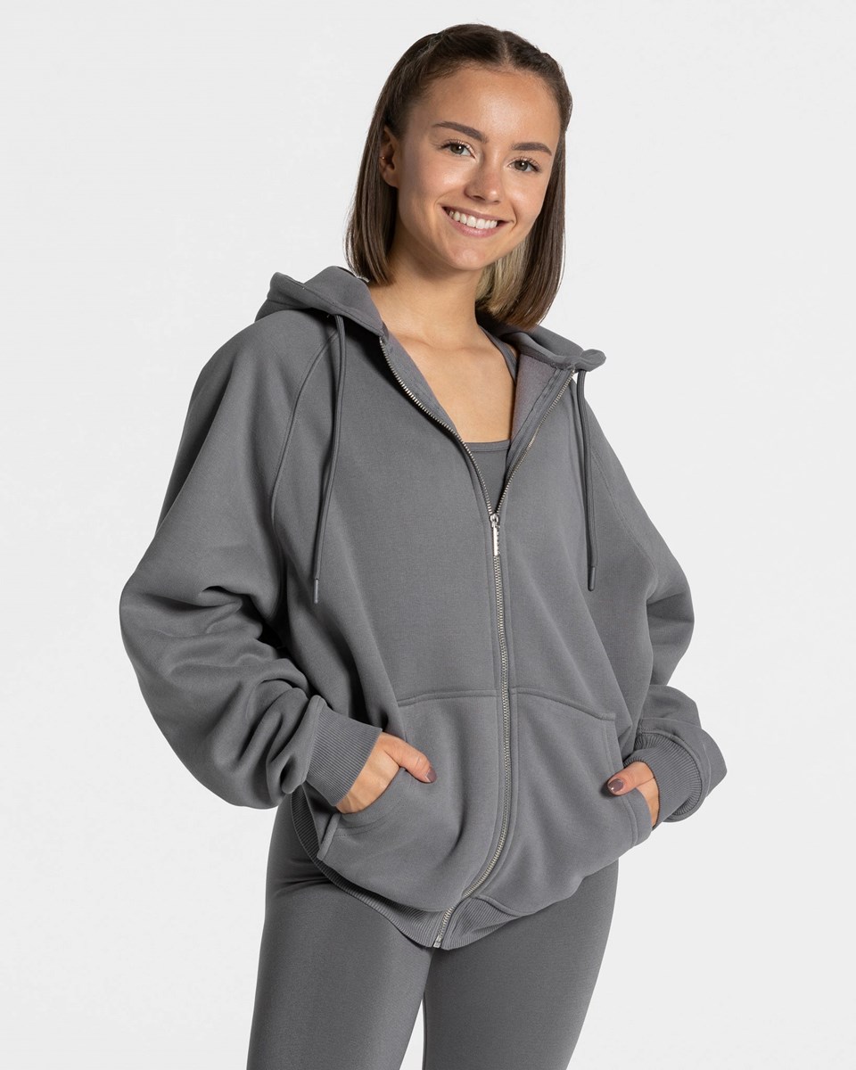 TEVEO Statement Oversized Jackets Graphit | YWRJ-10482