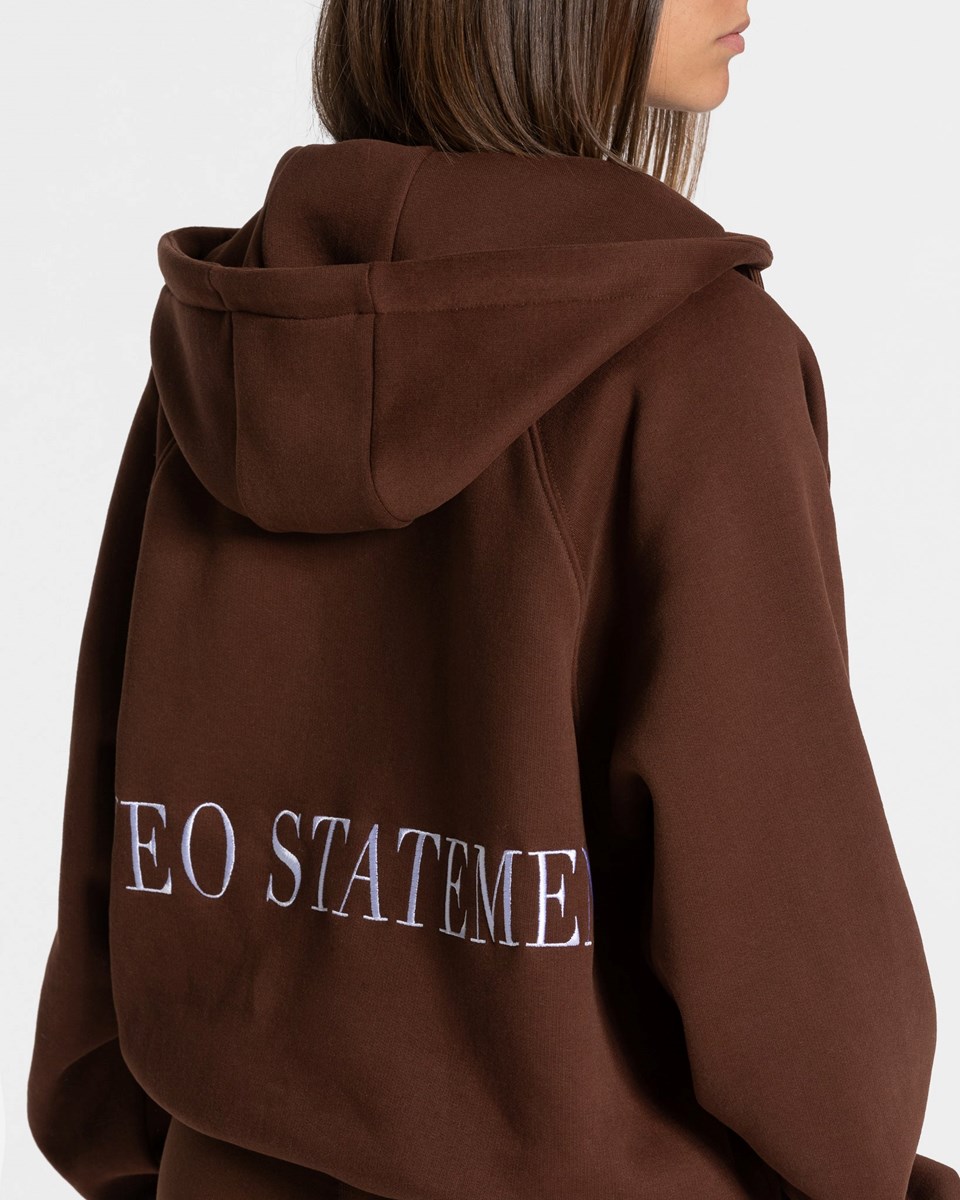 TEVEO Statement Oversized Jackets Kaffee | GEKN-70265