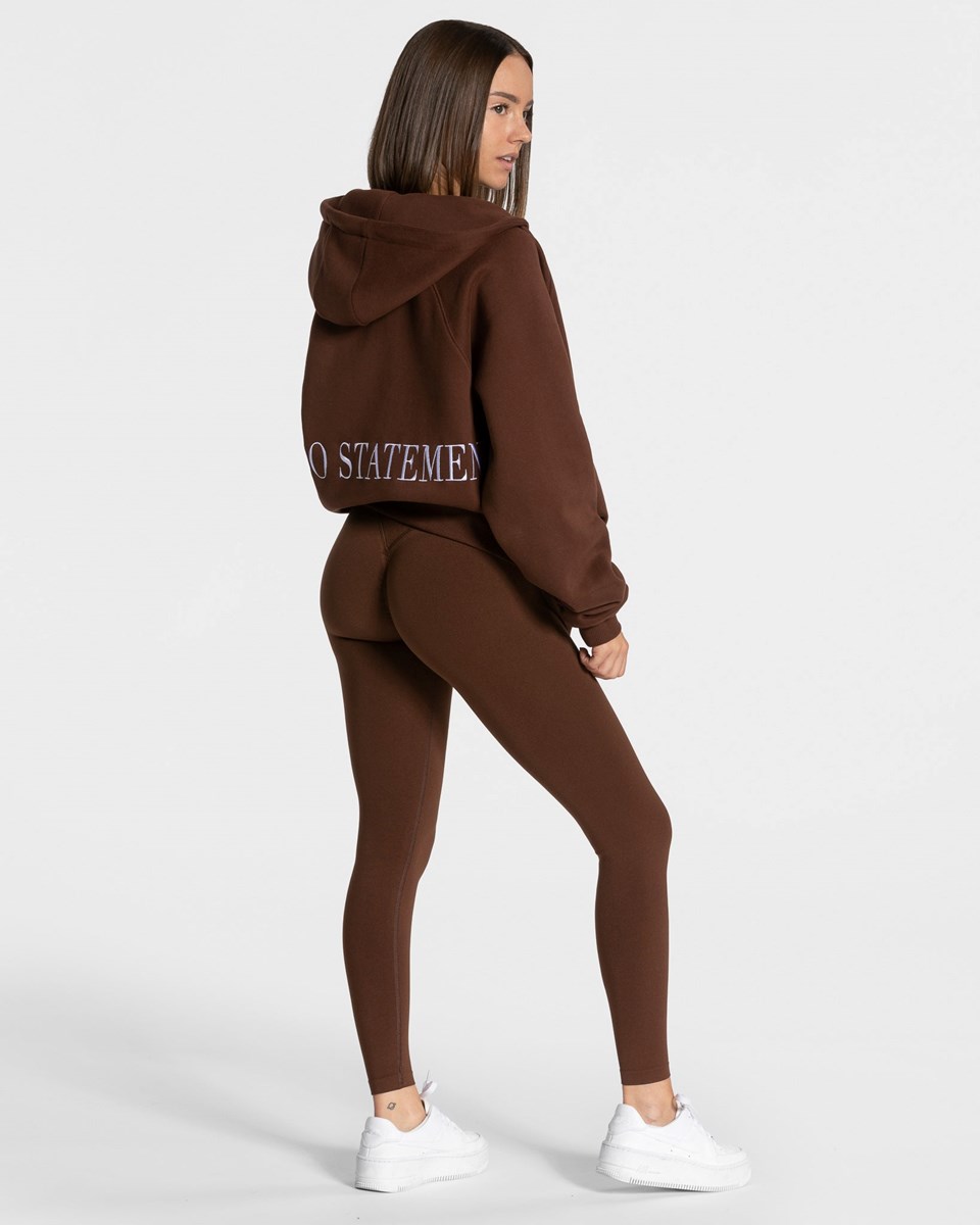 TEVEO Statement Oversized Jackets Kaffee | GEKN-70265