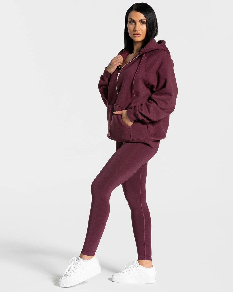 TEVEO Statement Oversized Jackets Pflaume | QBGE-47903