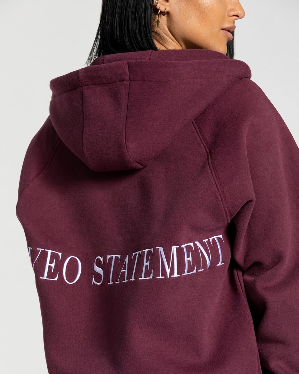 TEVEO Statement Oversized Jackets Pflaume | QBGE-47903