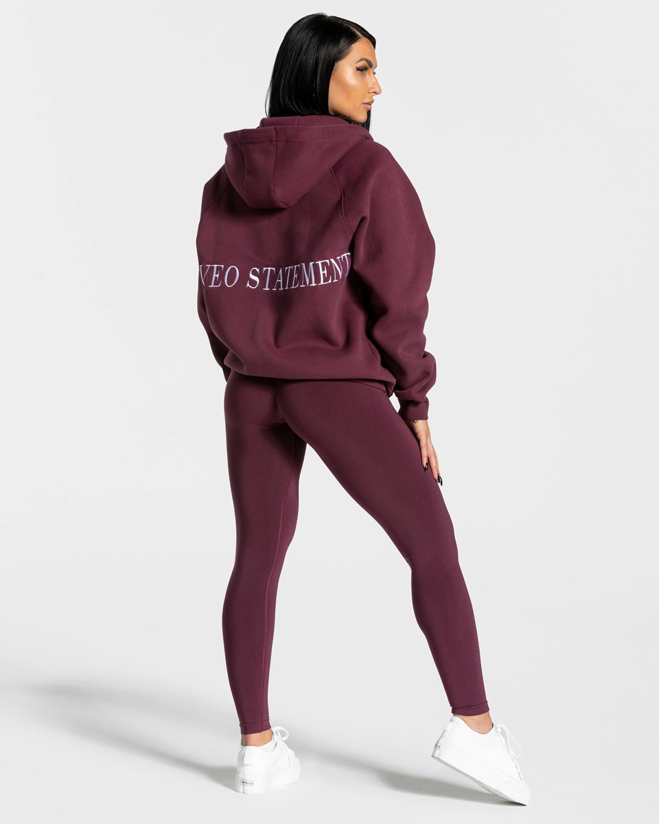 TEVEO Statement Oversized Jackets Pflaume | QBGE-47903