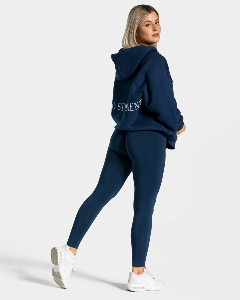 TEVEO Statement Oversized Jackets Tmavě Blankyt | LSTD-45293