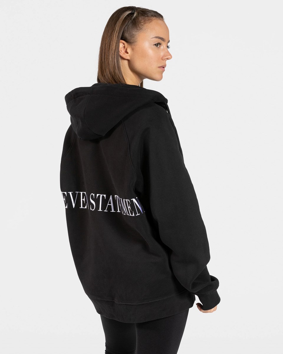 TEVEO Statement Oversized Jackets Černé | MADS-45297