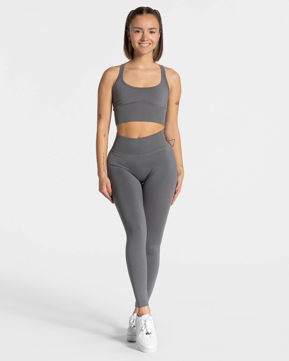 TEVEO Statement Scrunch Leggings Graphit | GUCD-42578