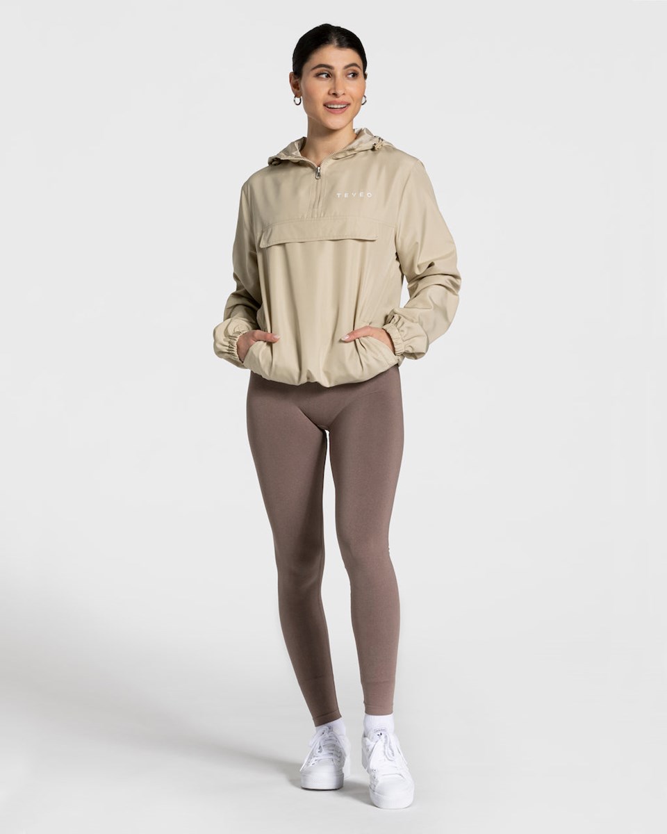 TEVEO Statement Windbreaker Sand | DCTR-26801
