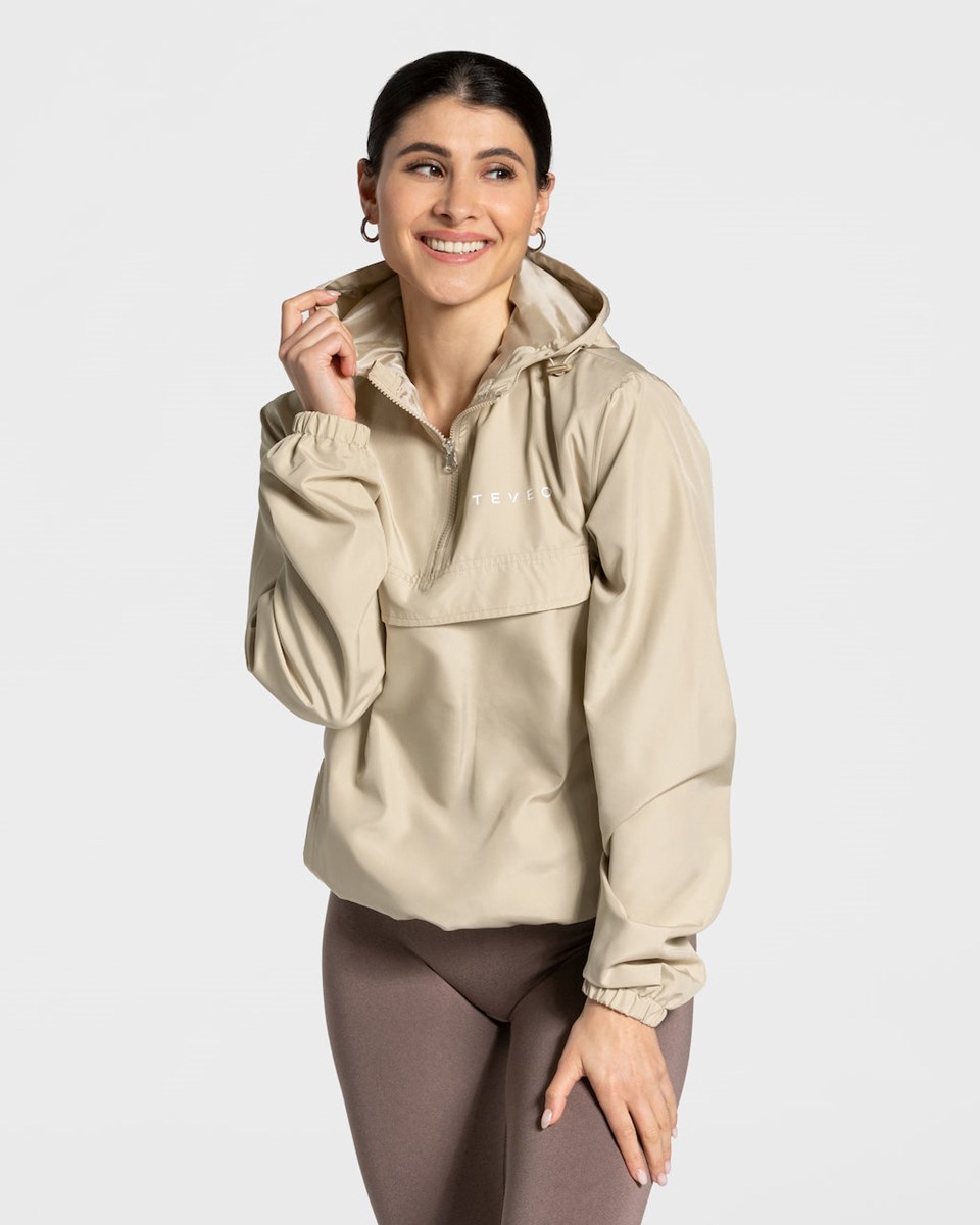 TEVEO Statement Windbreaker Sand | DCTR-26801